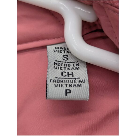 Levis Cropped Western Shacket Womens S Wool Blend Country Cowgirl Tweed Pink - Picture 10 of 10